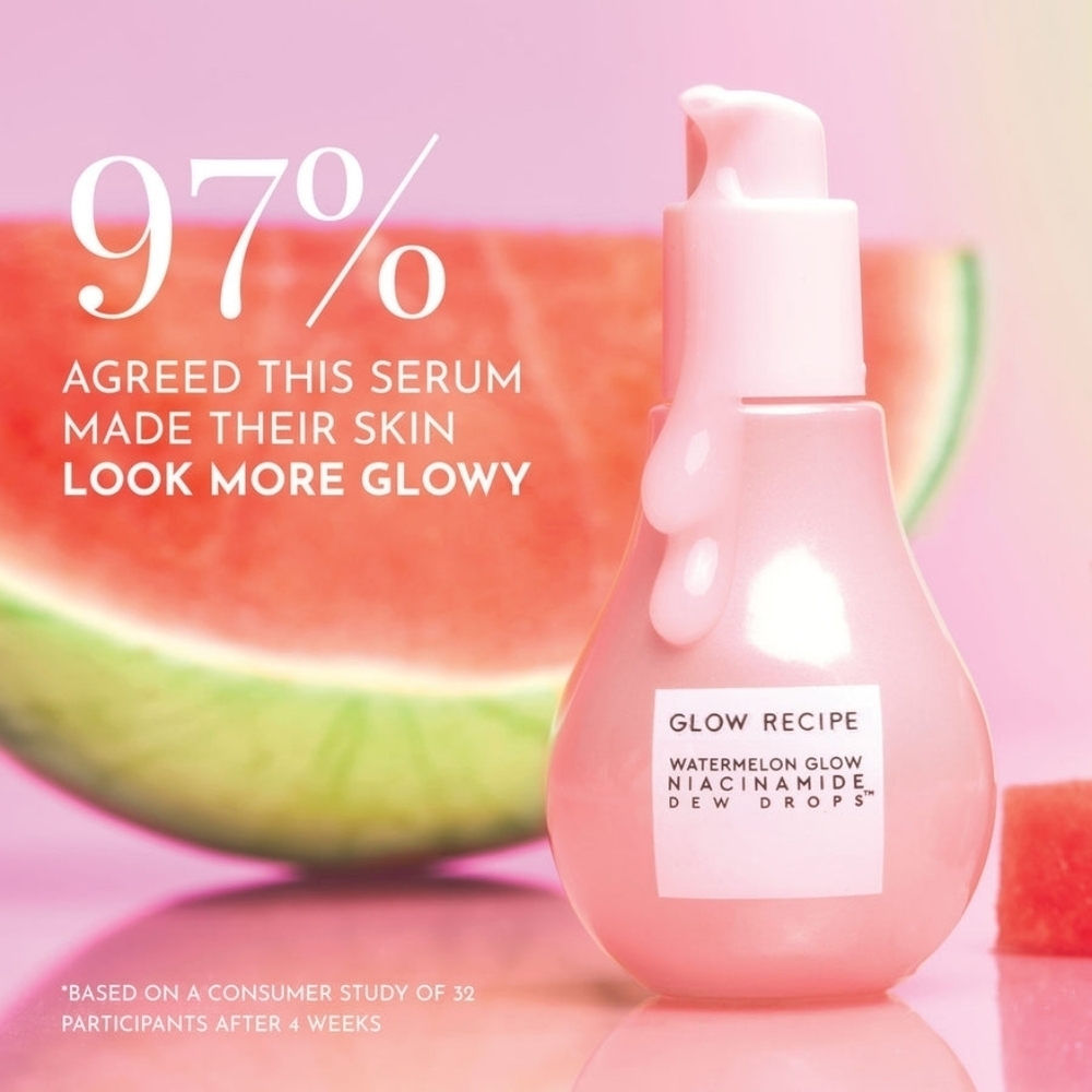 Watermelon Glow Niacinamide Dew Drops Ultimate Glow Brightening Serum 1.35 FL OZ